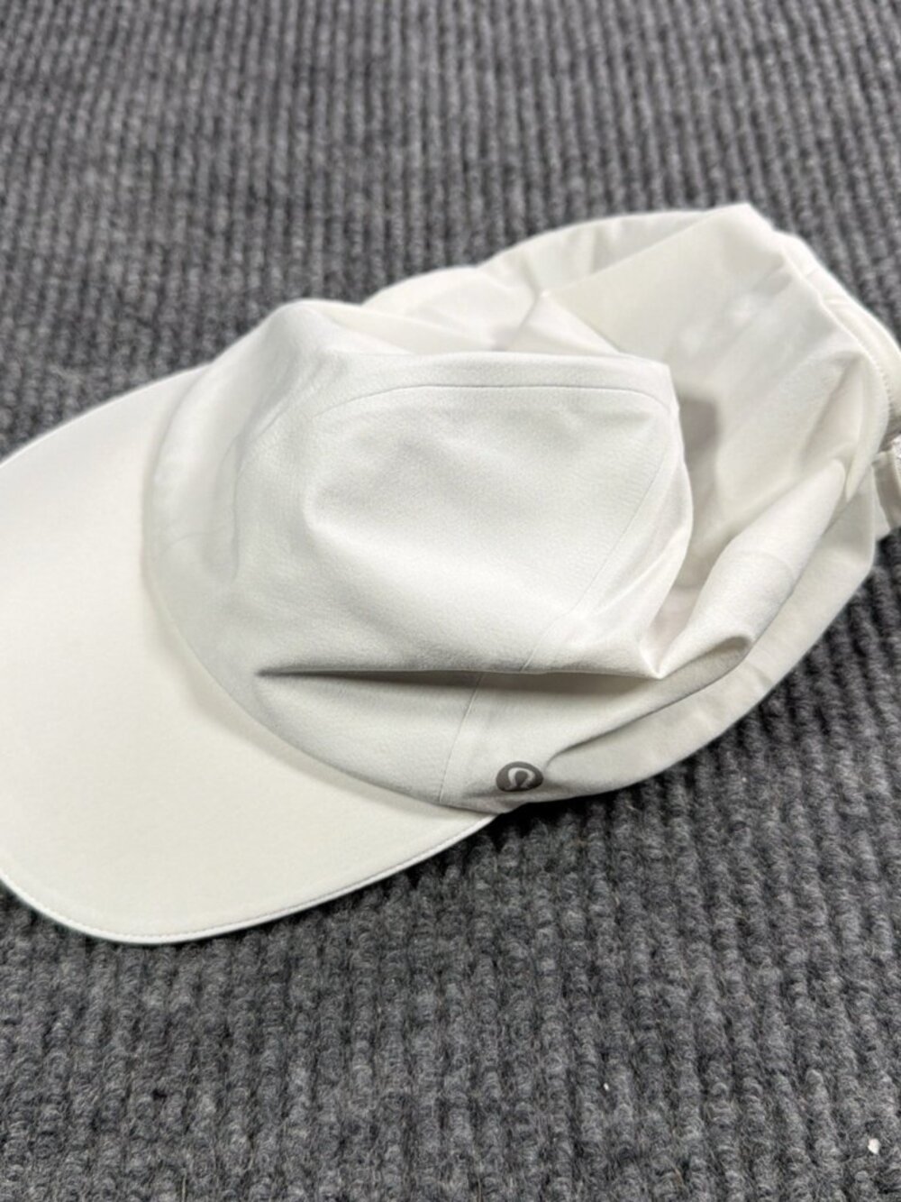 Lululemon Fast and Free Unisex Run Hat Woven Air White Size L/XL